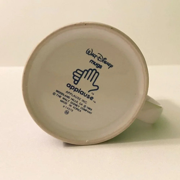 Vintage 1988 Applause Donald Duck  Minnie Mouse Set of 2 Mugs Made In Korea - Picture 6 of 11